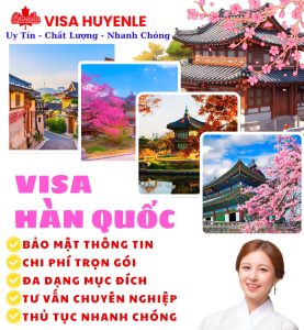 Dịch vụ visa đi Hàn Quốc giúp người Việt Nam và công dân nước ngoài dễ dàng thực hiện các chuyến đi với nhiều mục đích khác nhau. Dưới đây là thông tin chi tiết về quy trình và hồ sơ cần thiết để xin visa Hàn Quốc. ### Thông Tin Dịch Vụ - **Đối tượng áp dụng:** - Công dân Việt Nam - Công dân nước ngoài tại Việt Nam và nước ngoài. - **Mục đích:** - Visa cho du lịch, thăm thân, công tác, thương mại. - Đối với các mục đích đặc thù như du học, lao động, tôn giáo, nghệ sĩ, thương nhân, cư trú dài hạn, định cư, kết hôn, bạn nên liên hệ với chuyên viên tư vấn để được hỗ trợ. - **Các loại visa:** - Visa Hàn Quốc là e-visa, có thể tách rời hộ chiếu với các loại nhập cảnh: - Nhập cảnh một lần (3 tháng) - Nhập cảnh nhiều lần (5 năm và 10 năm) ### Phí Dịch Vụ - Bao gồm phí xét duyệt của cơ quan ngoại giao Hàn Quốc và chi phí dịch vụ toàn bộ từ HuyenLe trong quá trình xin visa. ### Hồ Sơ Xin Visa Hàn Quốc Để xin visa, bạn cần chuẩn bị các tài liệu sau: 1. **Hộ chiếu:** Còn hạn trên 6 tháng và có ít nhất 2 trang trống. 2. **Hình thẻ:** Theo tiêu chuẩn ICAO. 3. **Căn cước công dân và sổ hộ khẩu:** Hoặc xác nhận cư trú. 4. **Giấy tờ liên quan đến gia đình:** - Đăng ký kết hôn (nếu có). - Giấy khai sinh cho trẻ em dưới 14 tuổi (nếu đi cùng). 5. **Giấy tờ chứng minh công việc.** 6. **Chứng minh tài chính và tài sản.** 7. **Hồ sơ chứng minh mục đích chuyến đi.** 8. **Xác nhận vé máy bay:** Không cần thanh toán trước; chỉ cần bản xác nhận từ đại lý qua email. ### Hỗ Trợ Đặc Biệt HuyenLe cũng có khả năng xử lý các trường hợp khó như hộ chiếu trắng, freelancer, kinh doanh tự do, bán hàng online, và những người mới tốt nghiệp chưa có việc làm. Phương án xử lý sẽ được đưa ra dựa trên tình hình thực tế và giải trình với cơ quan xét duyệt. Nếu bạn cần thêm thông tin hay có any câu hỏi nào khác về visa Hàn Quốc, hãy cho mình biết nhé!